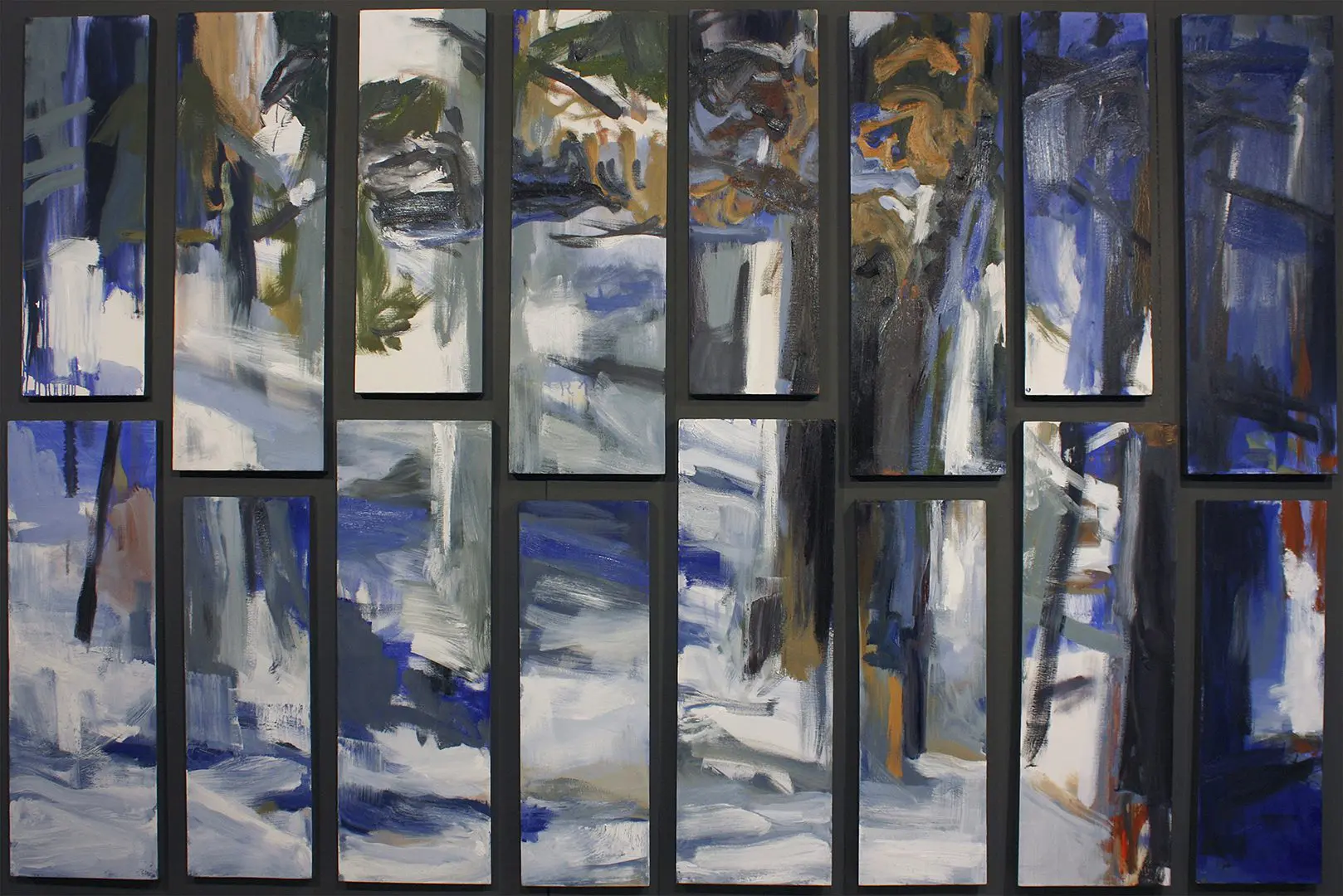 painting on multiple canvases