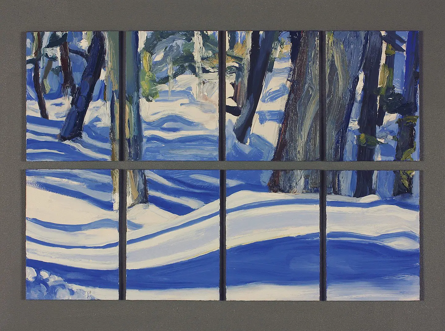painting on multiple panels