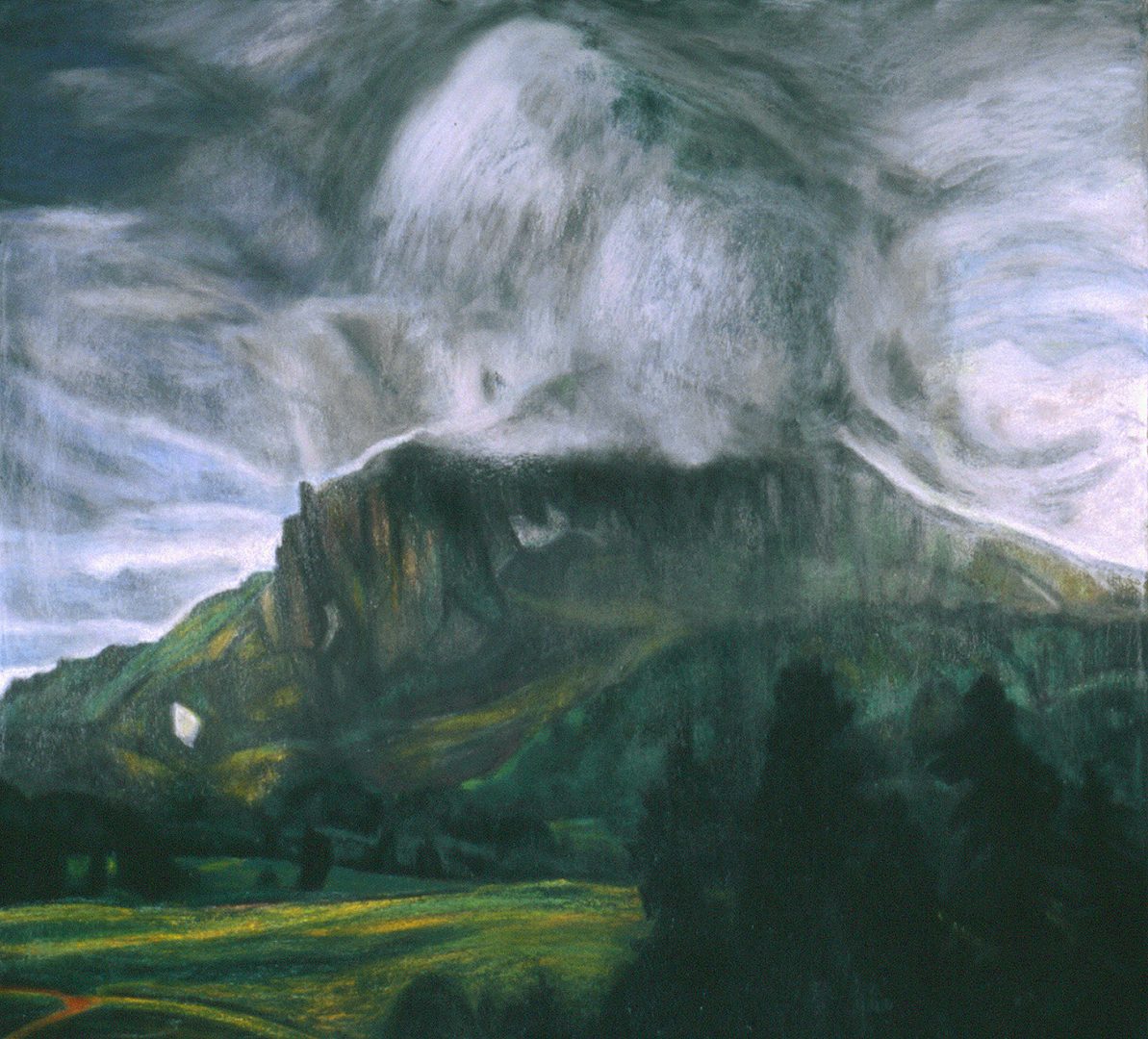 Storm Cloud chalk pastel