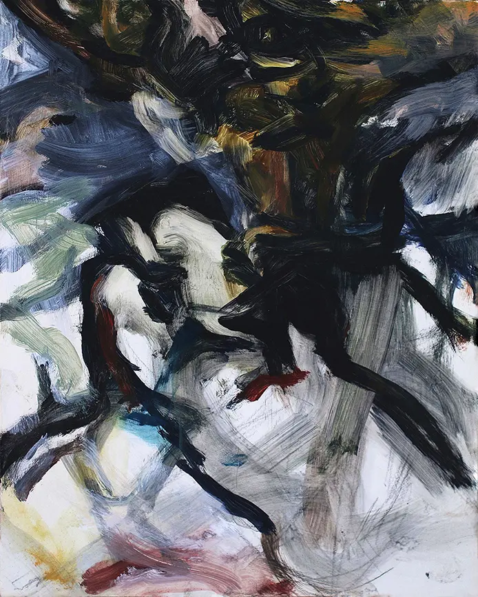 oil paint on clayboard 2025
